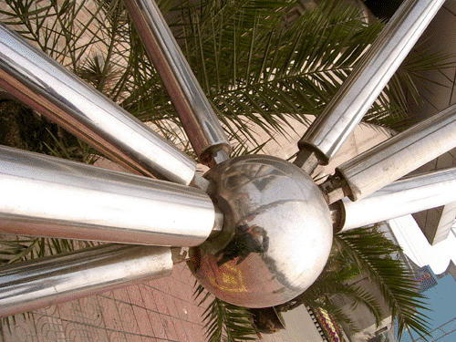 达州不锈钢螺栓球网架