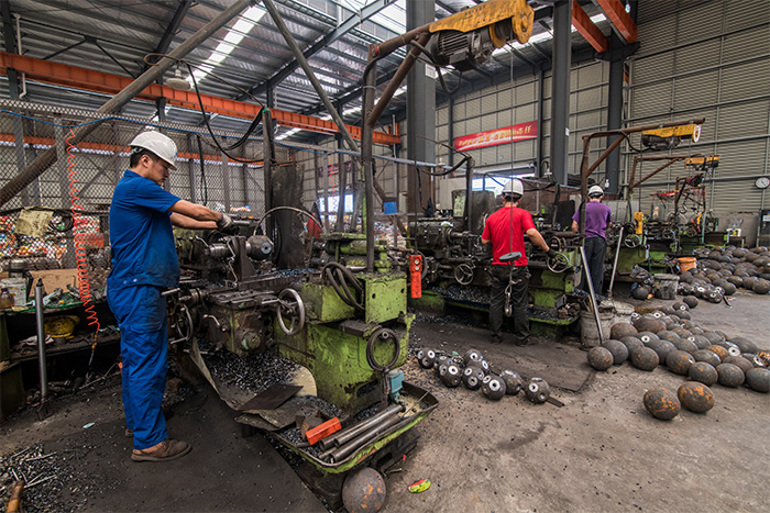 达州网架配件车间